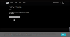 Desktop Screenshot of dolby.com